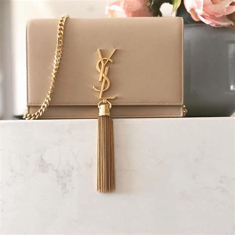 ysl so kate tassel nude|YSL Kate Nude Small .